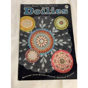 American Thread Co Star Doilies Design Book No. 151 Crochet Patterns